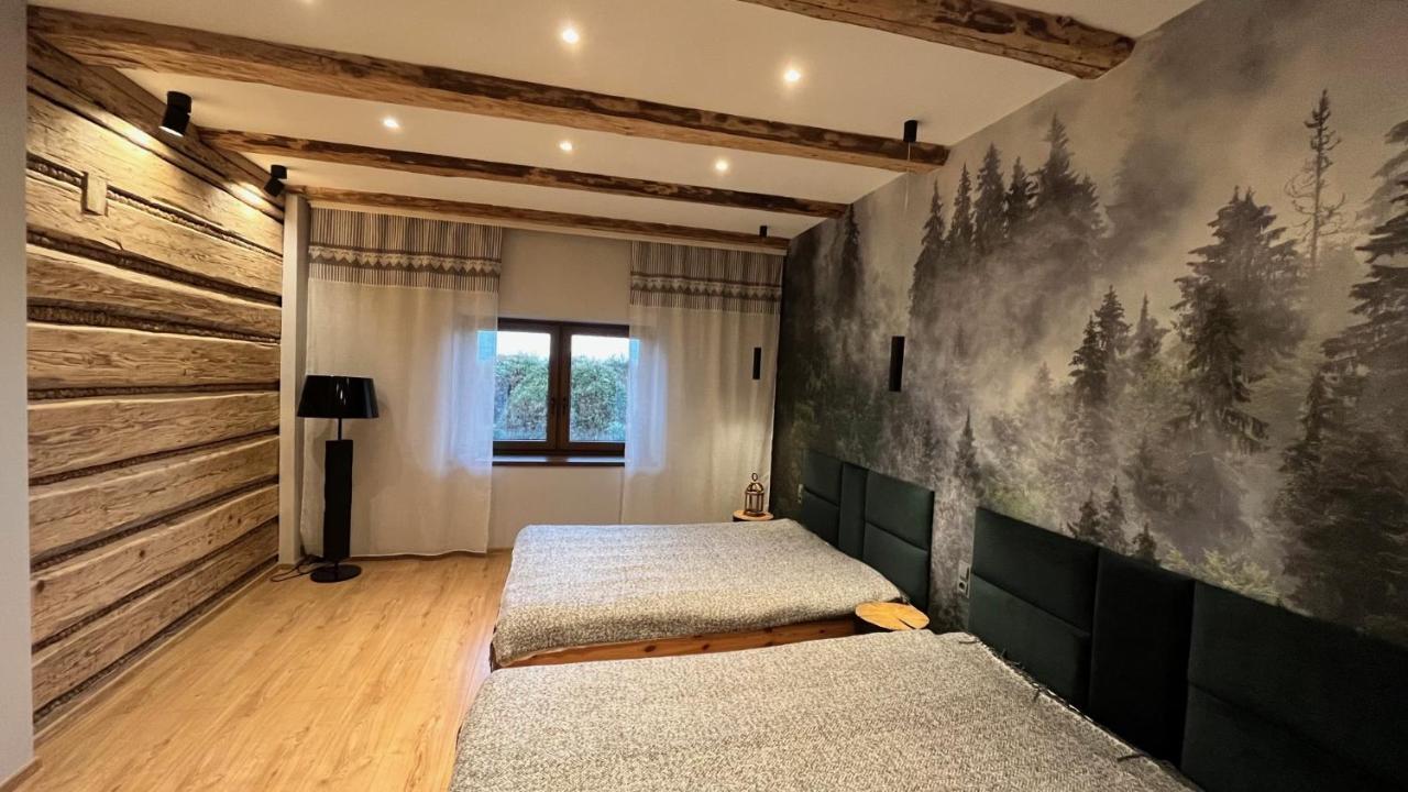 Dom Grabowa Z Sauna I Podgrzewanym Basenem Gilowice  Esterno foto