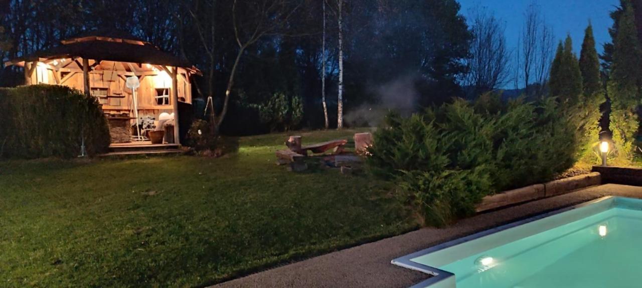 Dom Grabowa Z Sauna I Podgrzewanym Basenem Gilowice  Esterno foto