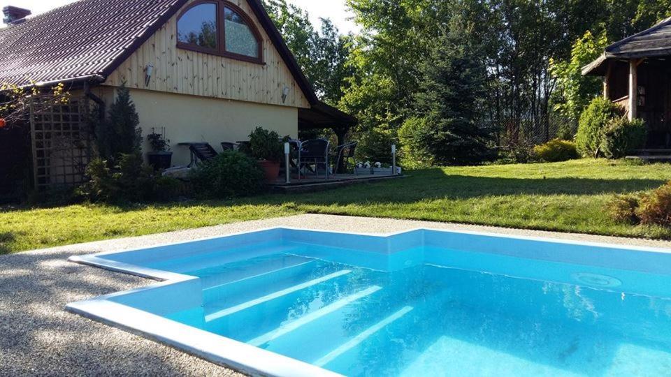 Dom Grabowa Z Sauna I Podgrzewanym Basenem Gilowice  Esterno foto